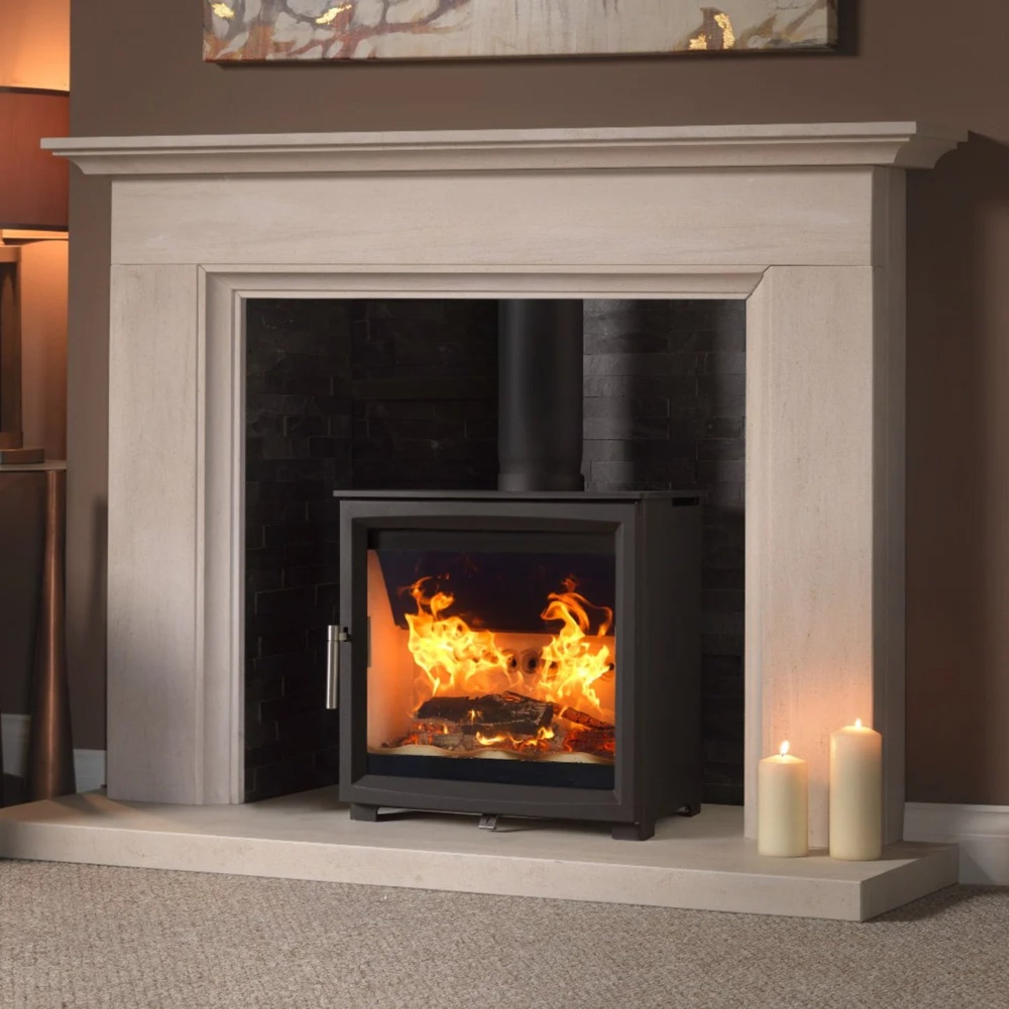 Fireline Woodtec 5W Wide Wood Burning Stove