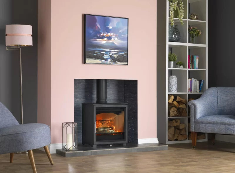 Fireline Woodtec 5WD Wide Deep Wood Burning Stove